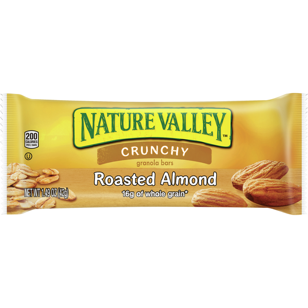 Nature Valley Granola Bars, Crunchy, Roasted Almond (1.49 oz) Instacart