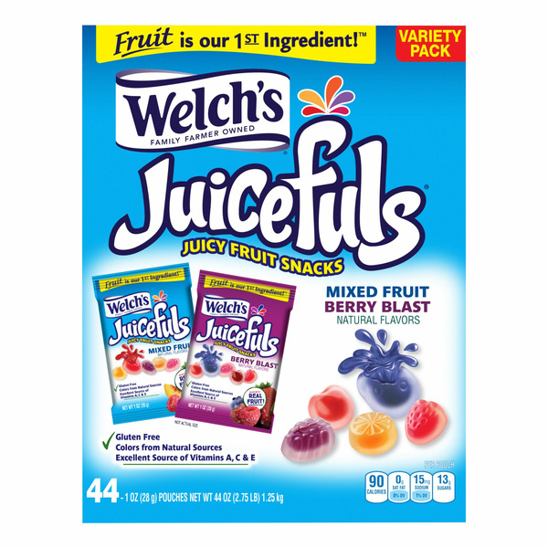 Welch's Juicefuls Juicy Fruit Snacks Combo Pack