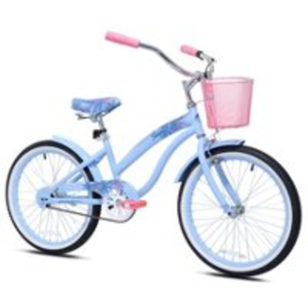 Ozone 500 Girls' Island Girl Bike - Blue/Pink