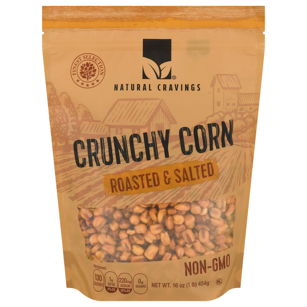 Natural Cravings Crunchy Corn, Roasted & Salted Same-Day Delivery