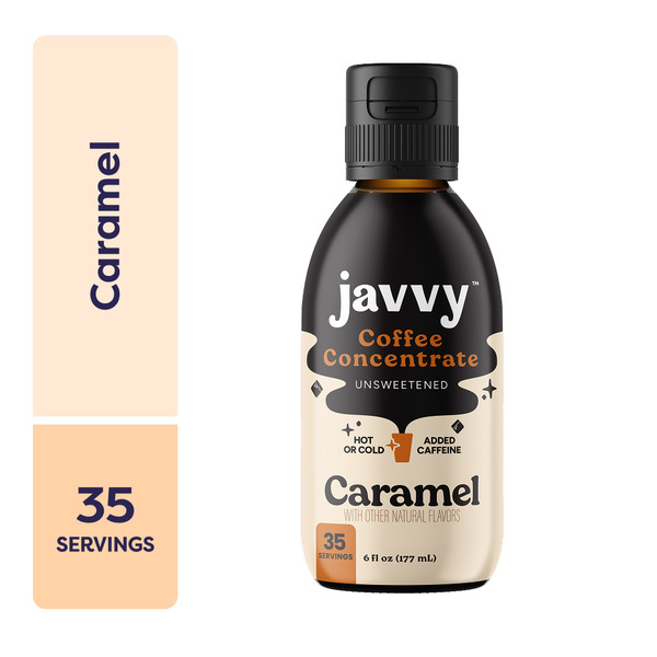 Javvy Coffee Caramel Coffee Concentrate Same-Day Delivery or