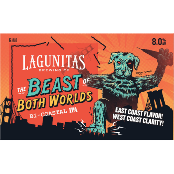 Lagunitas Beast of Both Worlds IPA 6 Pack Cans