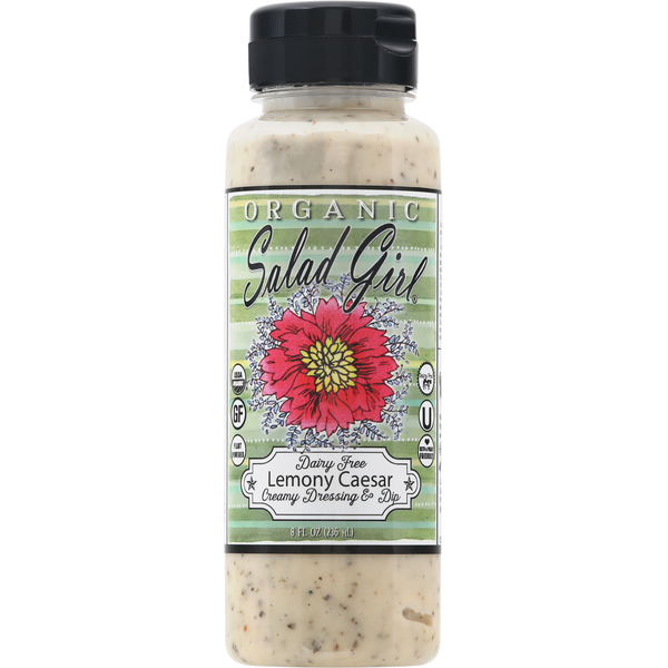 Salad Girl Creamy Dressing & Dip, Dairy Free, Lemony Caesar Same-Day Delivery or Pickup | Cub Salad Girl Creamy Dressing & Dip, Dairy Free, Lemony Caesar Same-Day Delivery or Pickup | Cub
