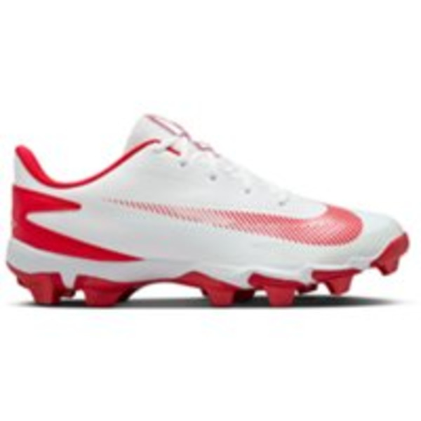 Nike Men's Diamond Clutch Keystone Cleats, Size 13, Medium/D - White/Red