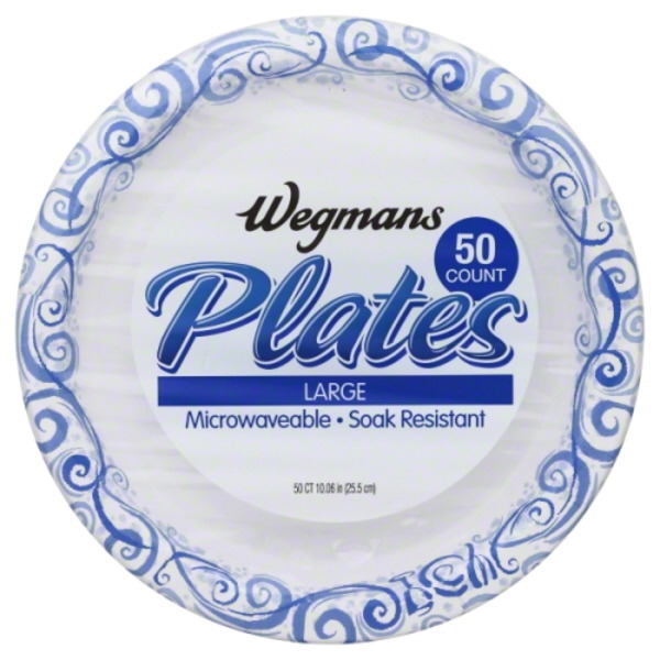 Wegmans Wegmans Plates, Large, 10.06 Inch SameDay Delivery or Pickup Instacart