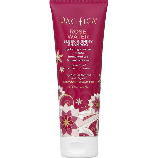 Pacifica Shampoo, Sleek & Shiny, Rose Water (8 oz) Instacart
