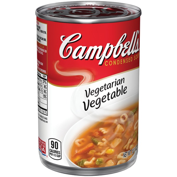 campbell vegetarian vegetable soup ingredients