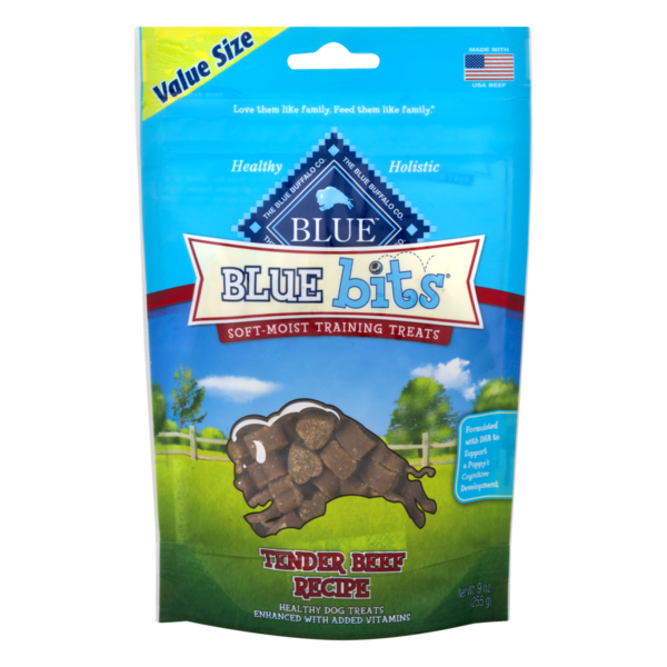 Blue Buffalo Blue Bits SoftMoist Training Dog Treats Tender Beef