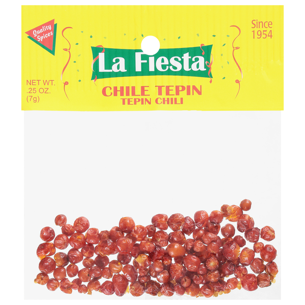 La Fiesta Whole Tepin Chili Peppers