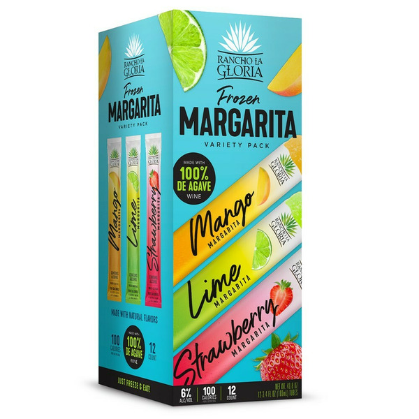 Rancho La Gloria Frozen Cocktails Margarita, Variety Pack Same-Day