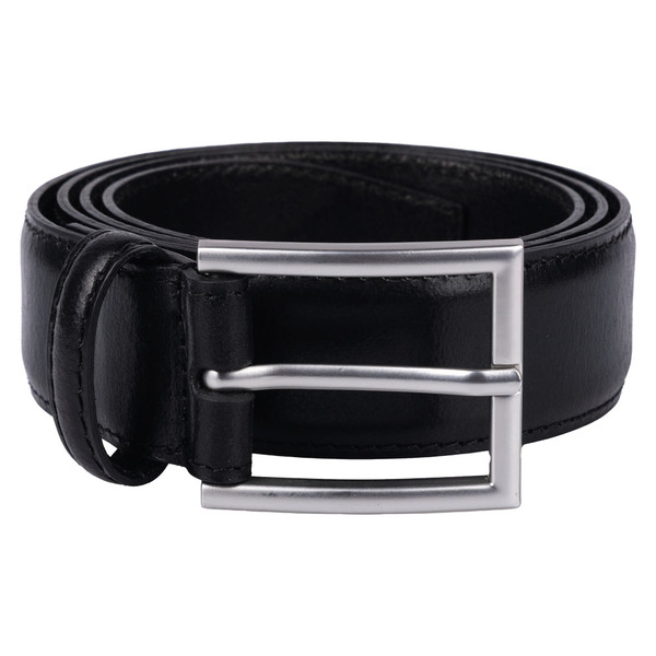 Serra Genuine Leather Belt - Mens Black M Same-Day Delivery or