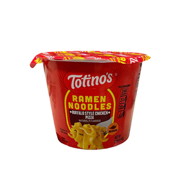 Totino's Buffalo Style Chicken Pizza Flavor Ramen Noodles Soup Cup