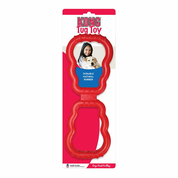 Kong Durable Natural Rubber Medium Tug Toy