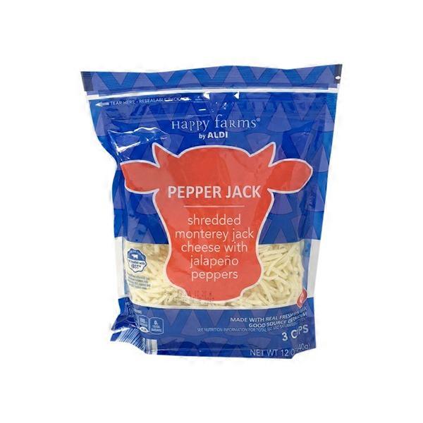 Happy Farms Shredded Pepper Jack Cheese