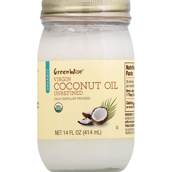 GreenWise Organic Virgin Coconut Oil (14 oz) Instacart