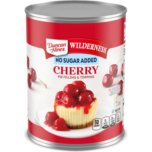 Duncan Hines Wilderness Wilderness No Sugar Added Cherry Pie