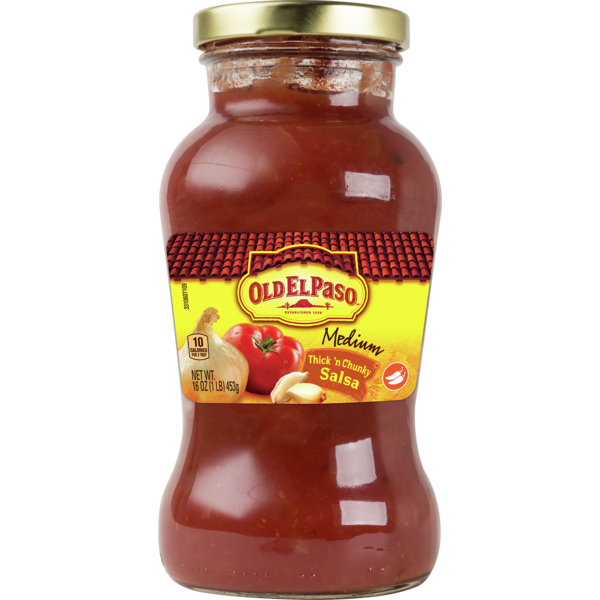 Old El Paso Thick N Chunky Medium Salsa 16 Oz Instacart