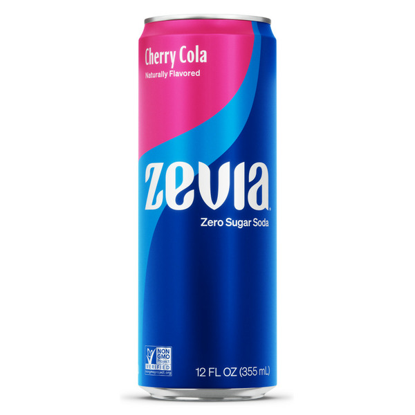 Zevia Zero Sugar Cherry Cola Soda Same-Day Delivery or Pickup