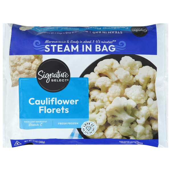 Signature SELECT Cauliflower Florets, Steam in Bag