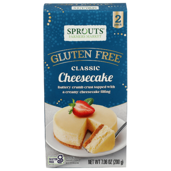 Sprouts Classic Gluten Free Cheesecake 2 Pack