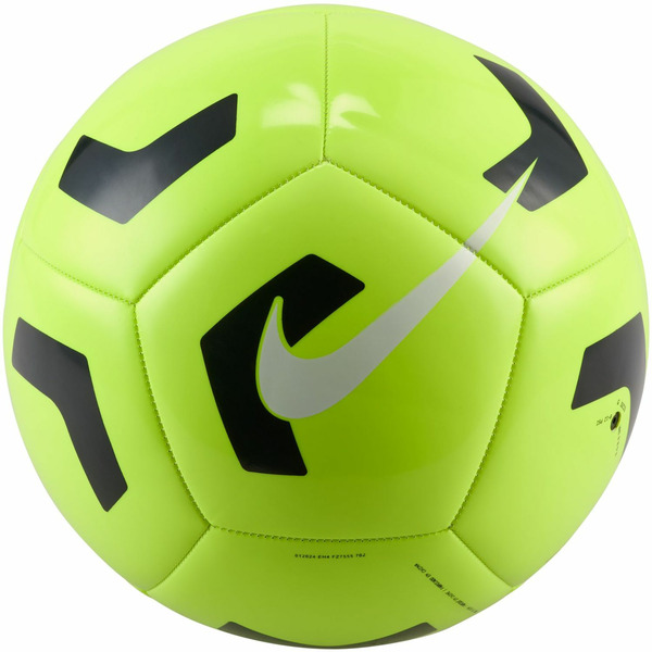 Nike Pitch Training Soccer Ball, Size 4 - Volt & Black