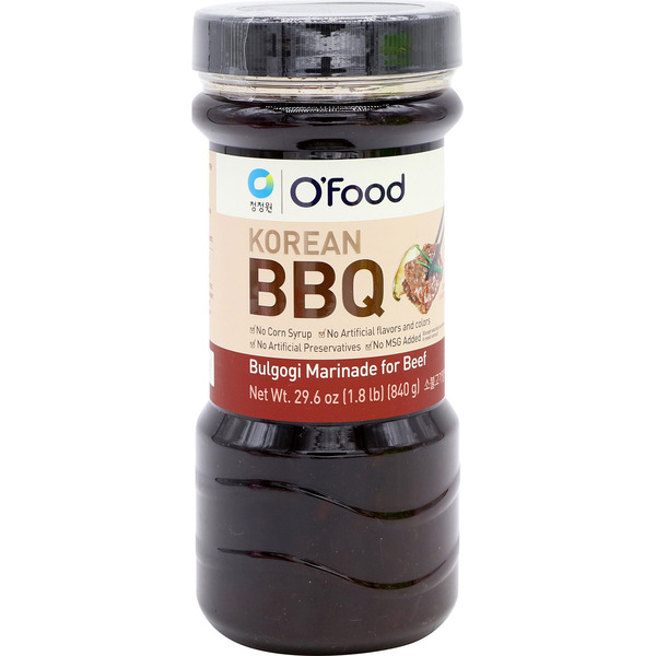 Chung Jung One Beef Korean Barbecue Sauce