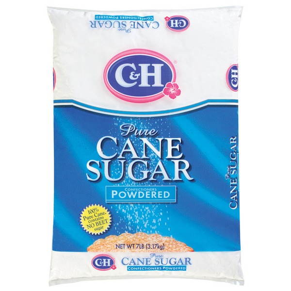 C&H Pure Cane Confectioners Powdered Sugar (7 lb) from Costco Instacart