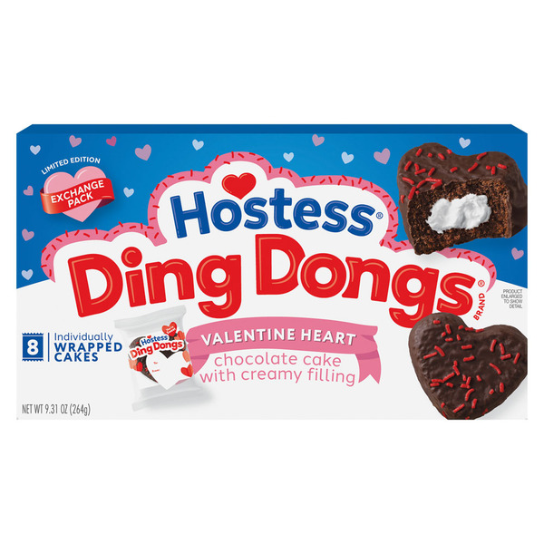 Hostess Valentines Day Ding Dongs Same-Day Delivery or Pickup | ALDI