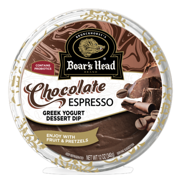 Boar's Head Greek Yogurt Chocolate Espresso Dessert Dip Same-Day