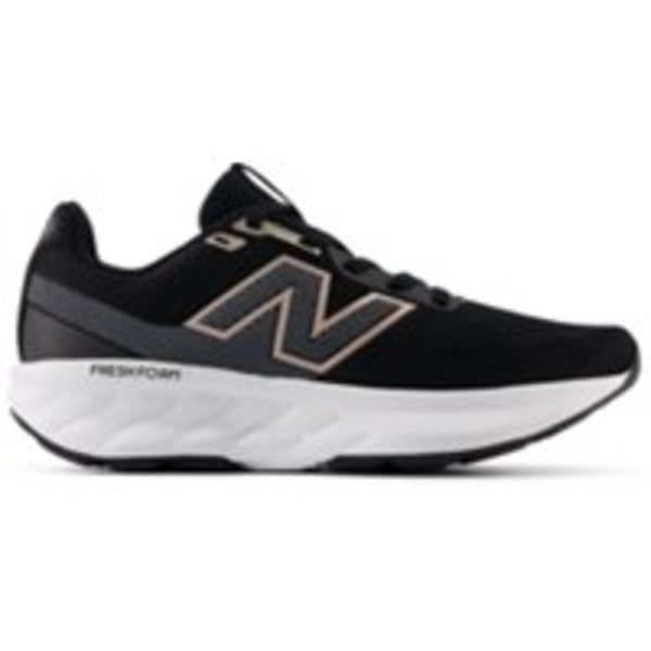 New Balance Women's Fresh Foam 520 v9 Running Sneakers, Size 8.5 - Black/Castlerock/Metallic Rose