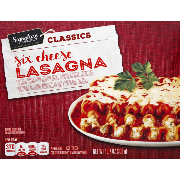 SIGNATURE SELECTS Lasagna, Six Cheese