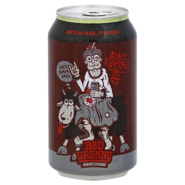 Bad Granny Hard Cider Hard Cider, Black Currant (12 fl oz) Instacart