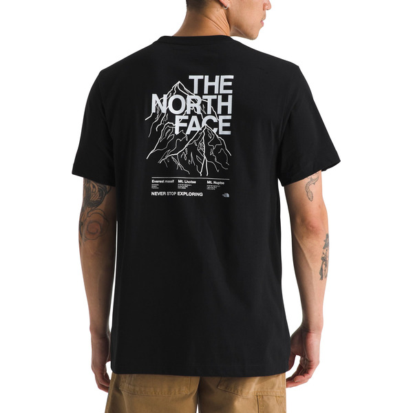The North Face Evolution Half Dome Short Sleeve Graphic T-Shirt, M - TNF Black
