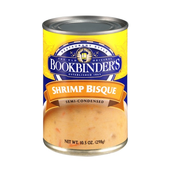 Bookbinder's Shrimp Bisque SemiCondensed Soup (10.5 oz) from Key Food
