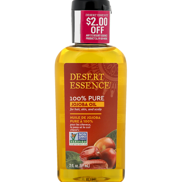 Desert Essence Jojoba Oil, 100 Pure (2 oz) Instacart