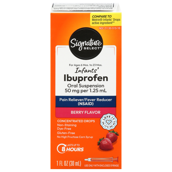 Signature SELECT Infants' Berry Flavor Ibuprofen