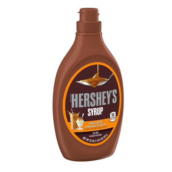 Hershey's Caramel Flavored Syrup Bottle, 22 oz Same-Day Delivery