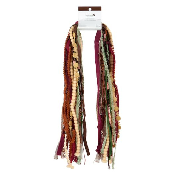 Celebrate It Fall Pom Pom & Ribbon Trim Bundle