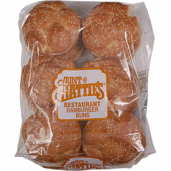 Restaurant Hamburger Buns, 12 ct