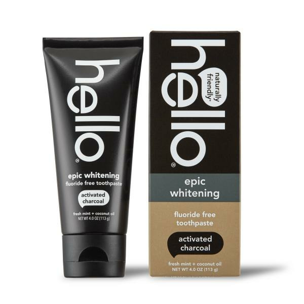 Publix hello Toothpaste, Fluoride Free, Epic Whitening, Activated