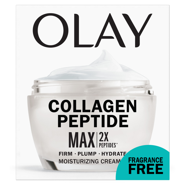 Olay Regenerist Collagen Peptide 24 MAX Face Moisturizer, Fragrance Free - 1.7 oz