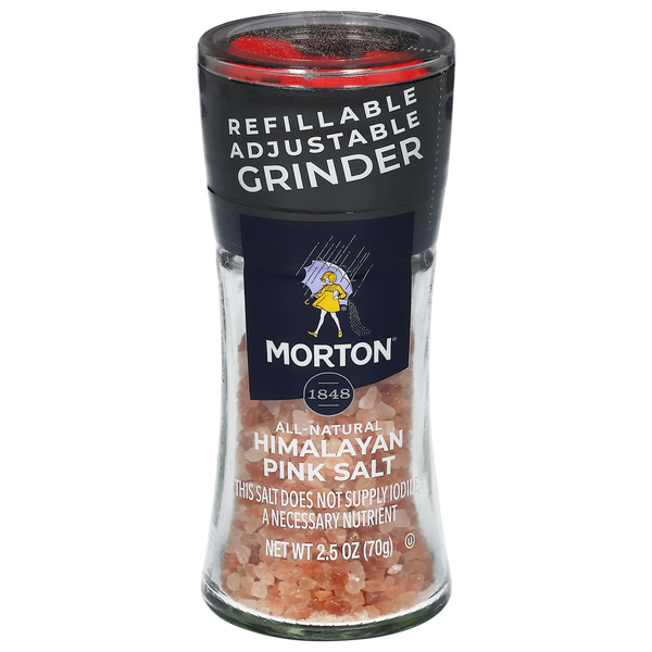 Morton All-Natural Himalayan Pink Salt Same-Day Delivery | Food Bazaar