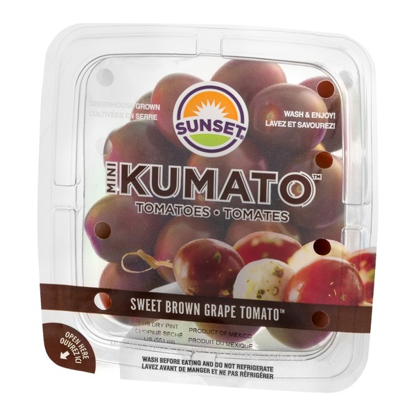Sunset Mini Kumato Tomatoes Sweet Brown Grape Tomato from Safeway