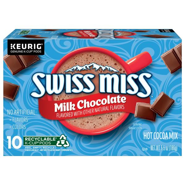 Swiss Miss Milk Chocolate Hot Cocoa K-Cup Pods Same-Day Delivery
