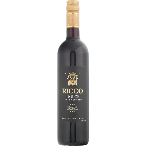 Ricco Dolce Semi Sweet Red Wine Same-Day Delivery or Pickup