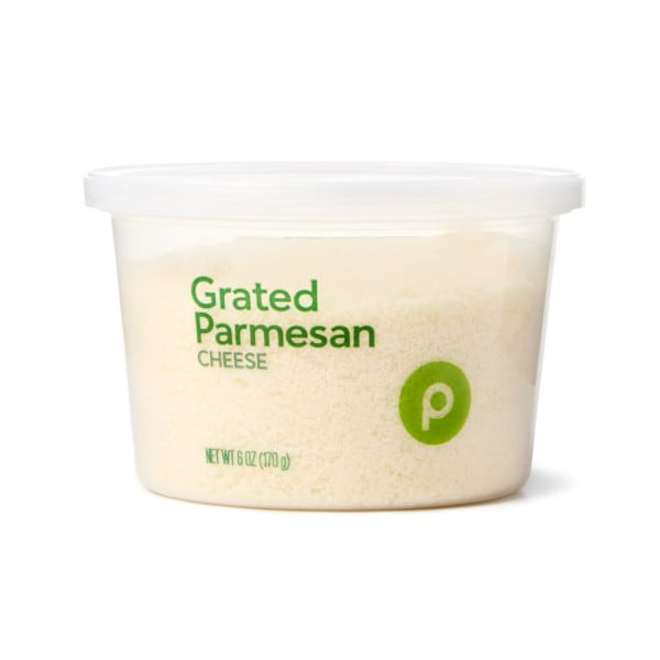 Publix Cheese, Parmesan, Grated