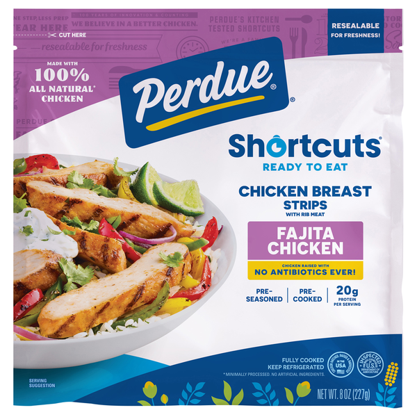 Short Cuts Carved Fajita Style Chicken Breast Strips