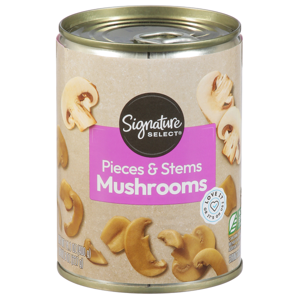Signature SELECT Mushrooms, Pieces & Stems