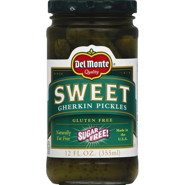 Del Monte Gherkin Pickles, Sweet
