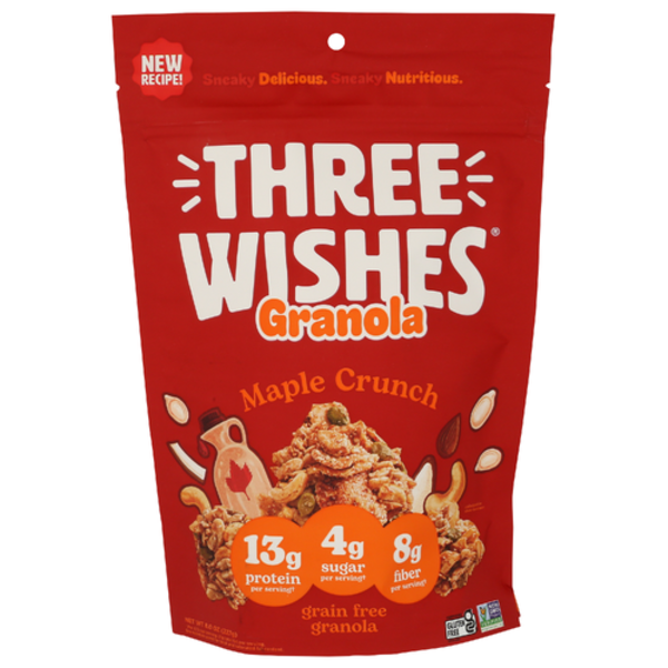 Three Wishes Maple Pecan Grain Free Granola